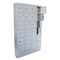 Lockerkast PEL 24-deurs 131 x 80 x 15cm Grijs